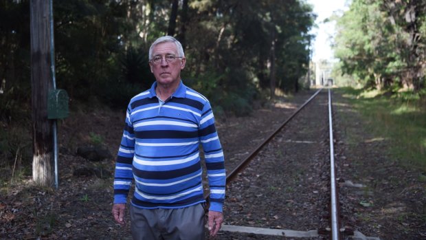 Sydney Tram Museum director Greg Sutherland is worried an extension of the F6 will threaten its historic railway.