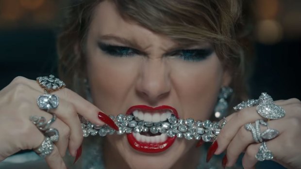 The music video takes aim at a number of Swift's nemeses.