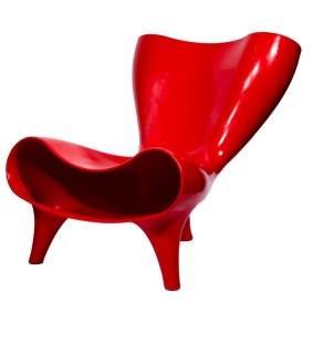 This Marc Newson Orgone chair, made of rotation-molded polyethylene, recently sold for $2640.

48_1.jpg