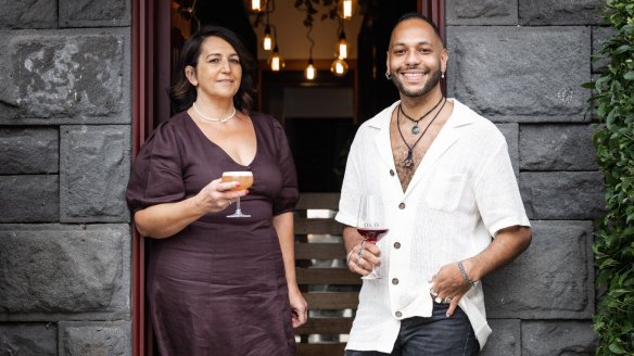 Luciana and Sebastian Pasinetti, the mother and son team behind a new restaurant in the old Hell of the North space.