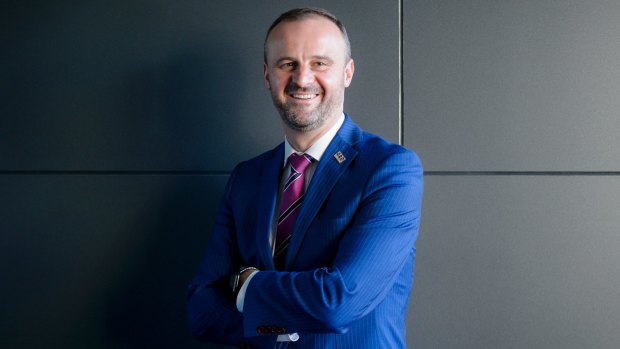 Winners and losers: ACT Chief Minister Andrew Barr