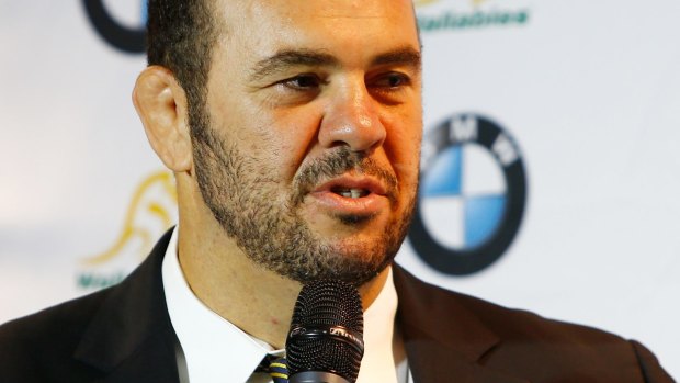 Wallabies coach Michael Cheika is currently serving a suspended six-month ban.