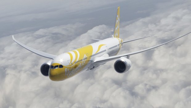 Scoot 787 Dreamliner.