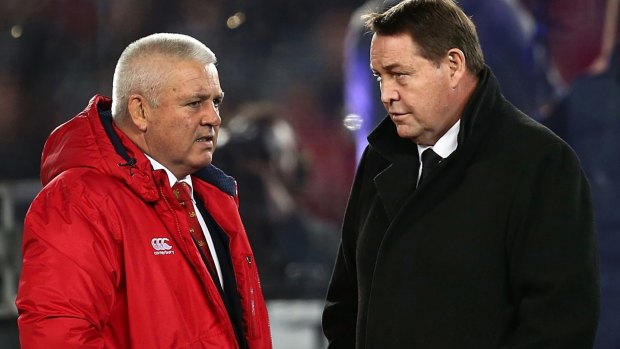 Shock to the system: The All Blacks got a stern test from the Lions but coach Steve Hansen says it will be a wake up call.