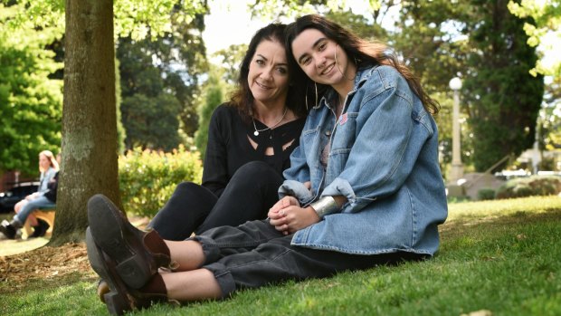 HSC student Roxy Sauerman said her mum Claire has been a source of emotional support as well as taking her to regular yoga classes.