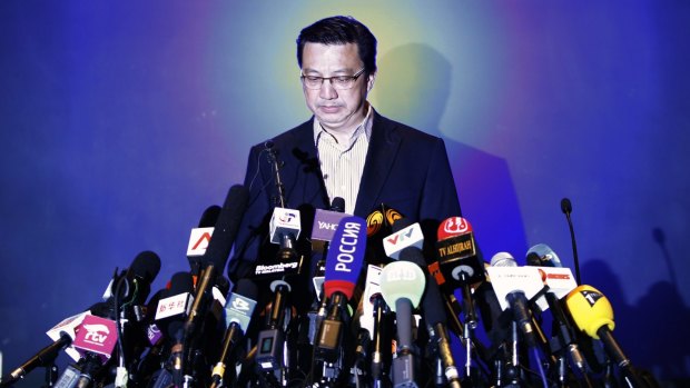 "I can only ascertain that it's plane debris": Malaysia's Transport Minister Liow Tiong Lai.