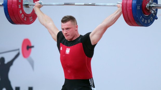 Zielinski finished 22kg behind the top three in London in the 94kg category.