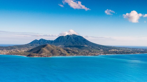 The smallest country in the western hemisphere: St Kitts.