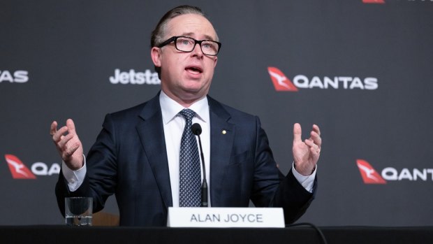 "There's a lot of very important reasons why we should start opening up," Qantas CEO Alan Joyce says.