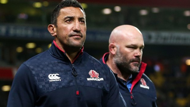 No clocking off: Daryl Gibson wants an 80-minute performance from the Waratahs.