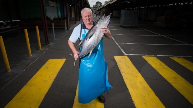Wayne Chitty from Happy Tuna Seafoods does not want the market's operating hours to be extended.