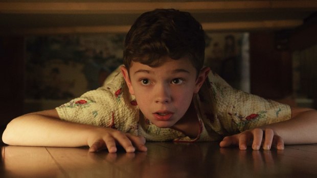 Noah Jupe tried to dodge the horror in Suburbicon.