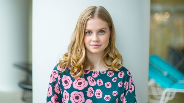 Angourie Rice in Melbourne last month. 