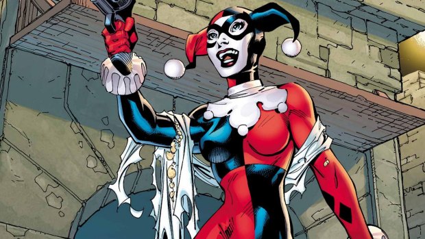 Harley Quinn in the DC comic book series.