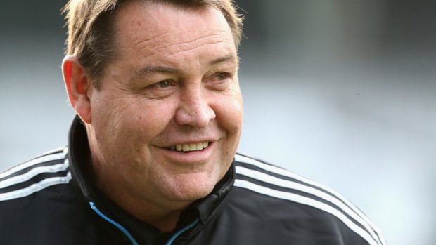 Knows what he is doing: All Blacks coach Steve Hansen is a canny operator.