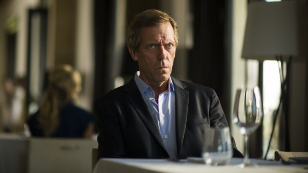 Hugh Laurie plays British arms dealer Richard Roper in The Night Manager.