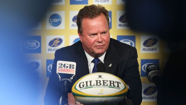 Pressure on the clubs: Bill Pulver announces the new TV deal.