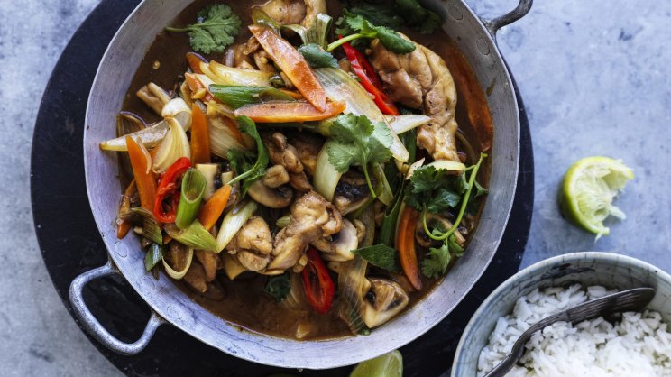 Thai oyster sauce chicken and rice
