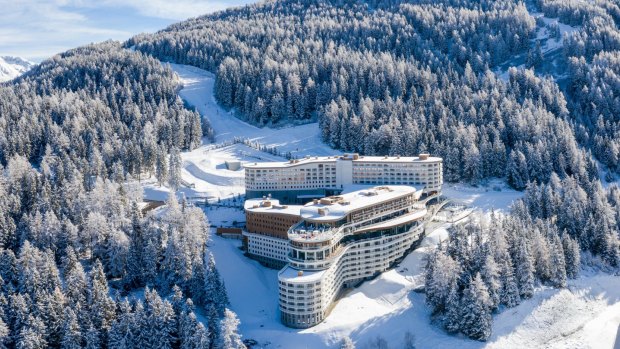 Club Med Les Arcs Panorama France is hidden away from the other settlements in the buzzing ski area.