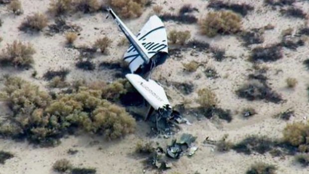 A pilot died after the Virgin Galactic test flight crash.