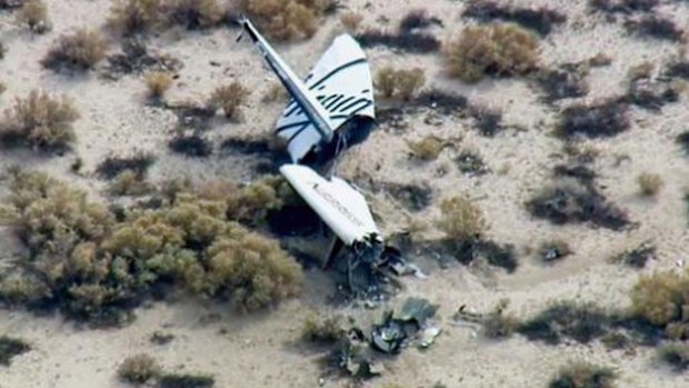 A pilot died after the Virgin Galactic test flight crash.