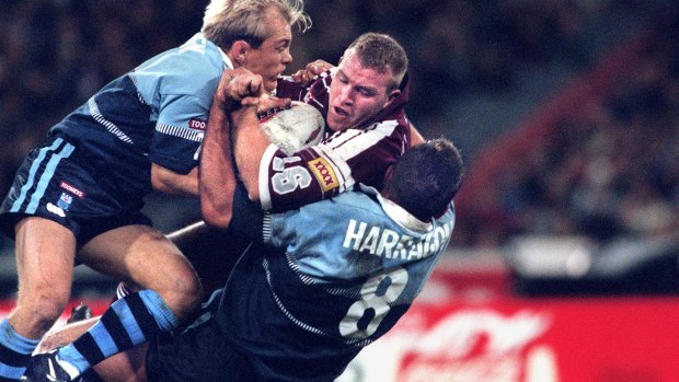 State of Origin in Melbourne has come a long way since the last match at the MCG in 1997.