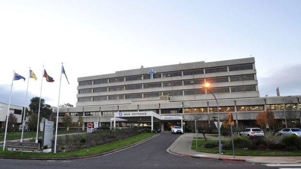 About  4700 Medibank Private members used the territory's Calvary hospitals last year, at Bruce, pictured, and John James.