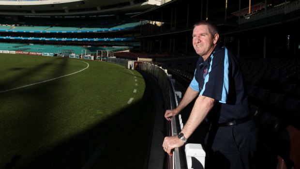 New horizons: Trevor Bayliss, pictured at the Sydney Cricket Ground in 2013.