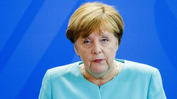 German Chancellor Angela Merkel responds to Brexit. 
