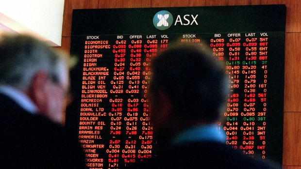 The ASX fell 2 per cent on Monday as offshore investors pulled their money out of the blue chips.