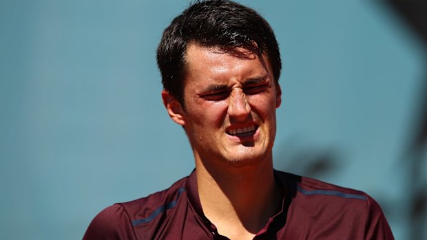 Stepping aside: Bernard Tomic.