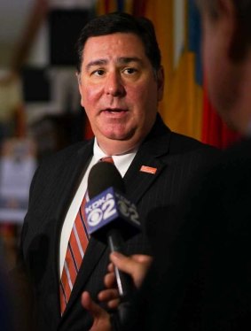 William Peduto, mayor of Pittsburgh,  reacted with confusion when Donald Trump said he was withdrawing from the Paris accords on behalf of the city.