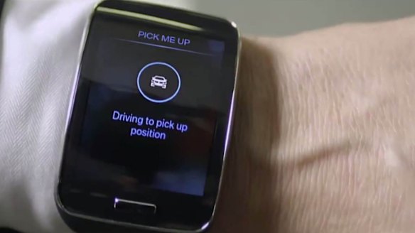 "Pick me up": BMW is working on an app that will drive your car to you.