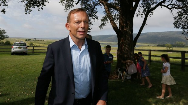 Strong on rhetoric but light on detail: Prime Minister Tony Abbott emphasised his desire to be "tough" on his YouTube channel. 