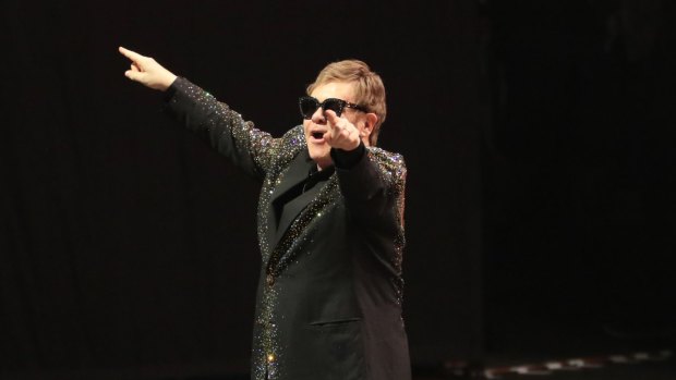 Elton John and his band still clearly love performing. 