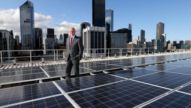 Transition to "a carbon constrained future": AGL chief executive Andy Vesey.