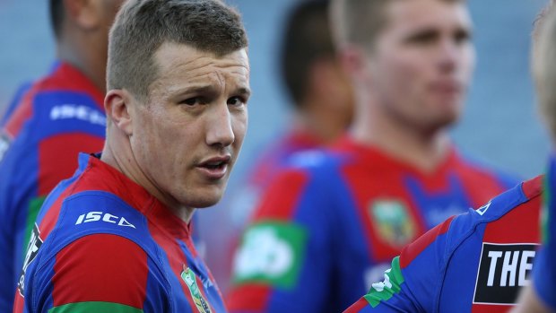 Surprise axeing: Trent Hodkinson of the Knights.