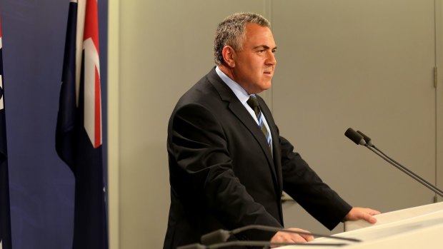 Federal Treasurer Joe Hockey.