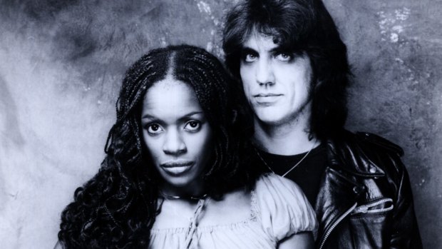 Marcia Hines and Jon English. Both appeared in the musical <i>Jesus Christ Superstar.</i>