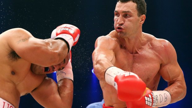 "In boxing we have a saying 'be aggressive towards the aggressor": Ukranian boxer Wladimir Klitschko