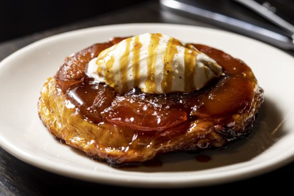 Go-to dish: Tarte tatin.