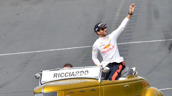 Daniel Ricciardo may have been better in this ride yesterday.