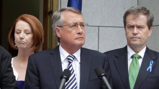 When in government, Labor prime minister Julia Gillard and treasurer Wayne Swan voted against 2012 same-sex marriage legislation, while current Labor leader Bill Shorten voted in favour.