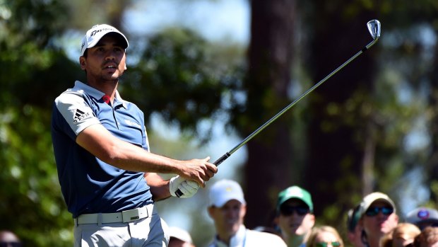 Day 3:Jason Day of Australia plays his shot from the fourth tee during the third round.