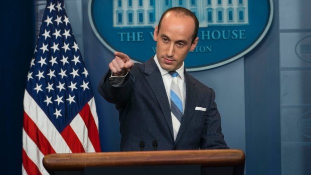 Stephen Miller's face may not be familiar yet but his words would be. 