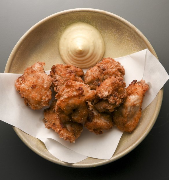 Karaage chicken.