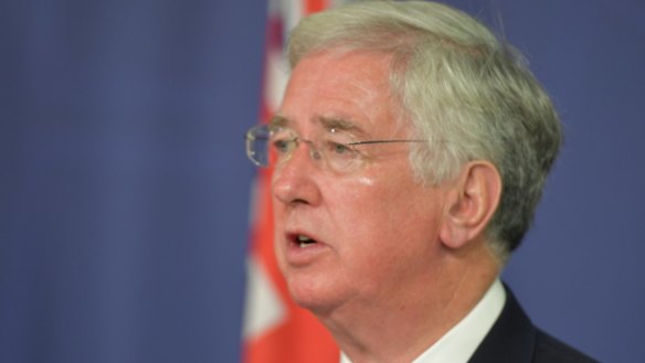 Michael Fallon has resigned.