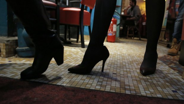 The number of prostitution arrests has increased since lockout laws were introduced.