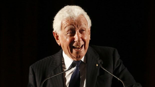 Jack Reilly blames former FFA chairman Frank Lowy senior, pictured, for unseating him.