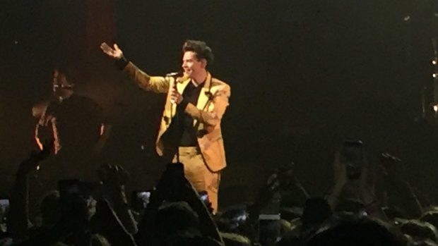 Harry Styles in concert at The Forum in Melbourne.